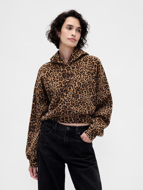VintageSoft Cheetah GAP Hoodie